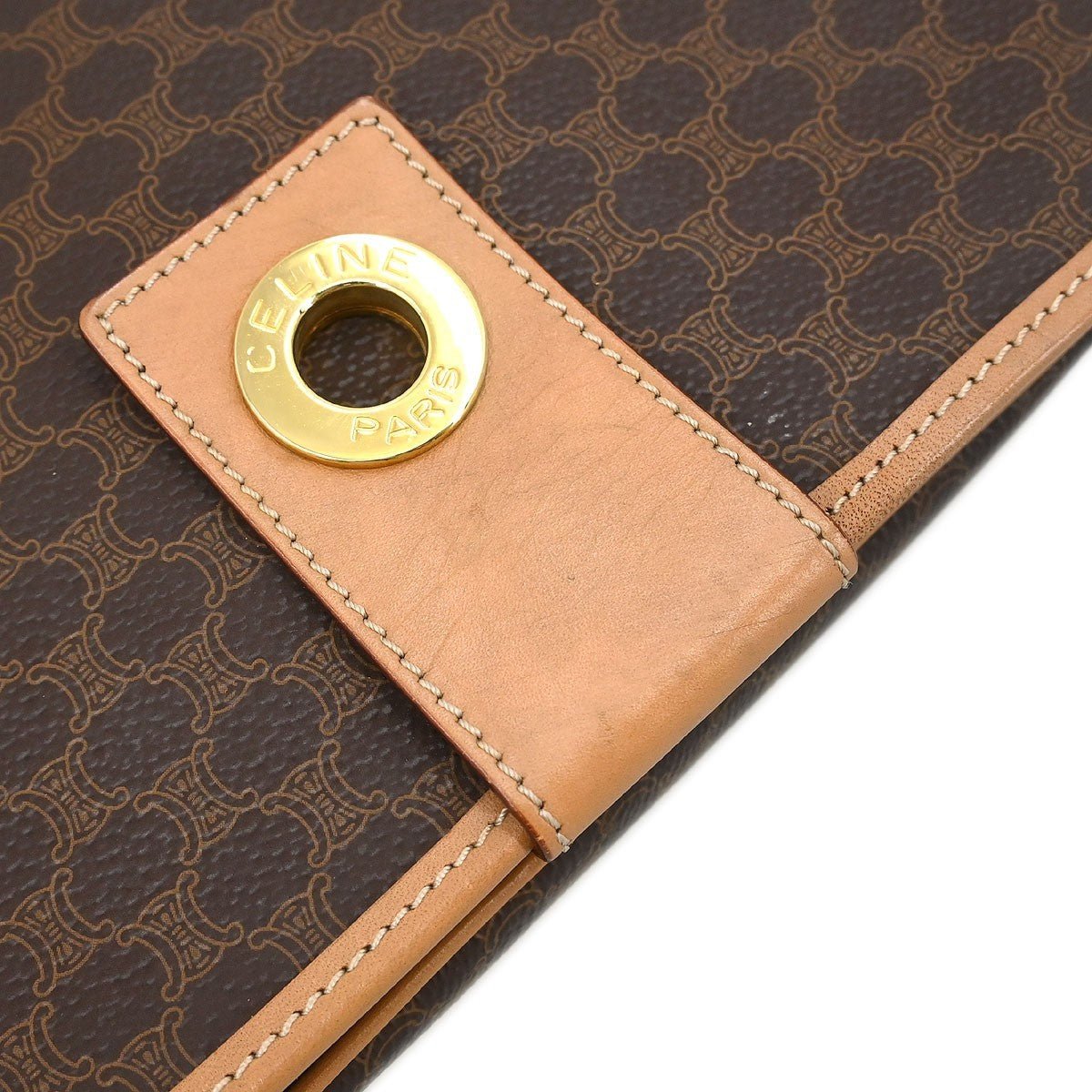 Celine Vintage Macadam Shoulder Bag - Brandsamsara