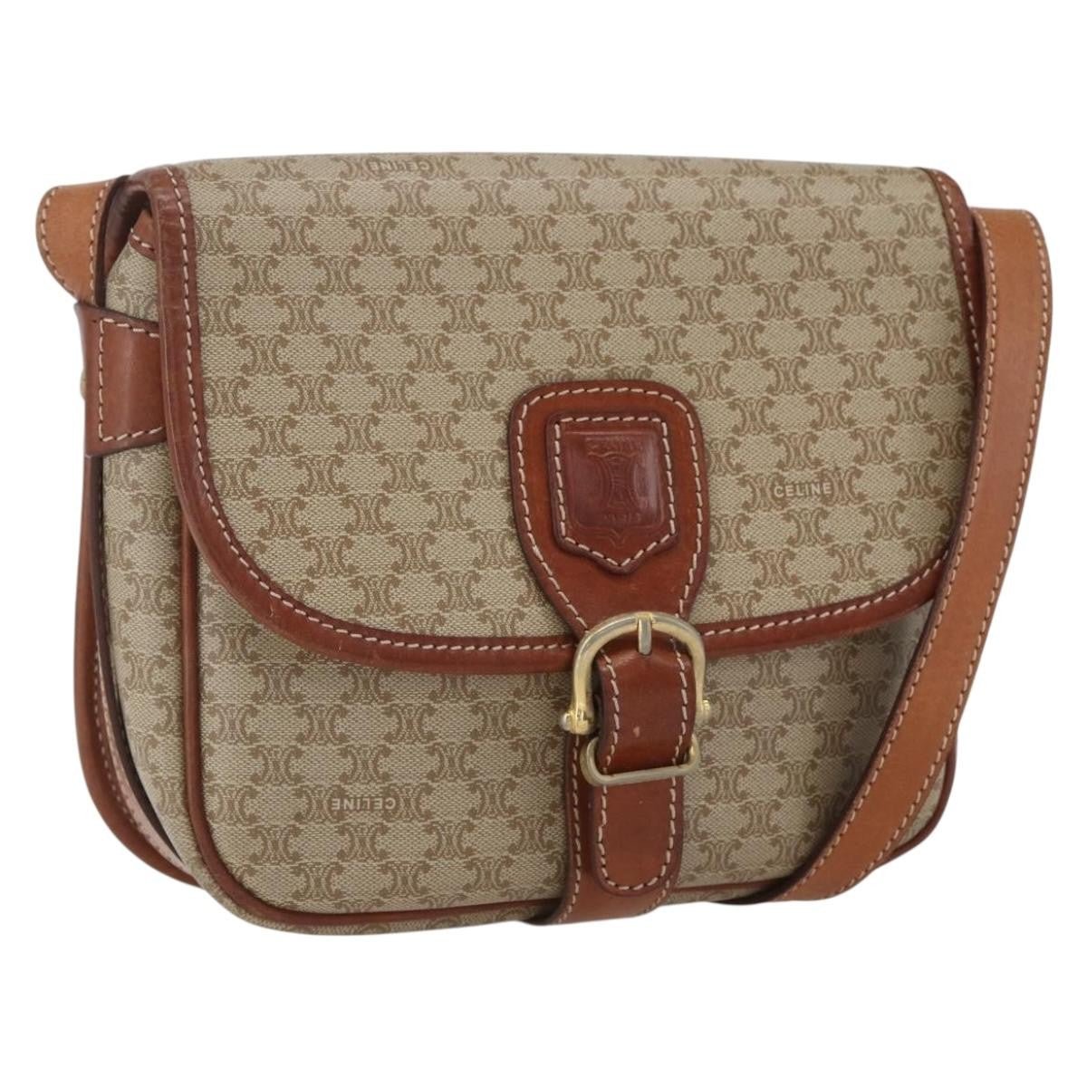 Celine Vintage Macadam Shoulder Bag - Brandsamsara