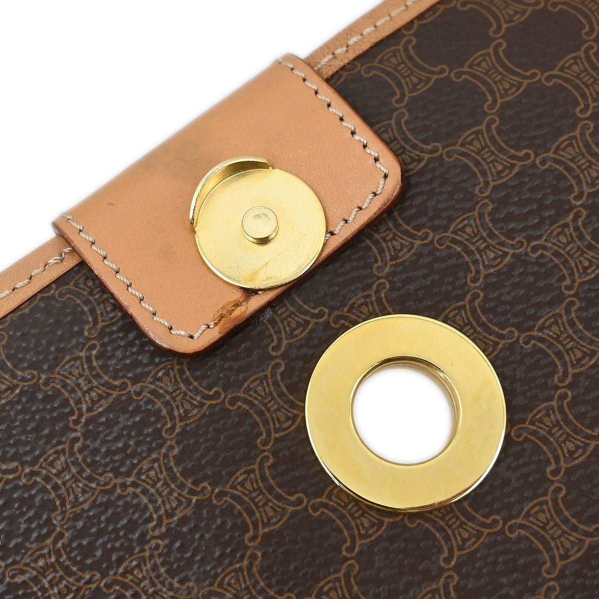 Celine Vintage Macadam Shoulder Bag - Brandsamsara
