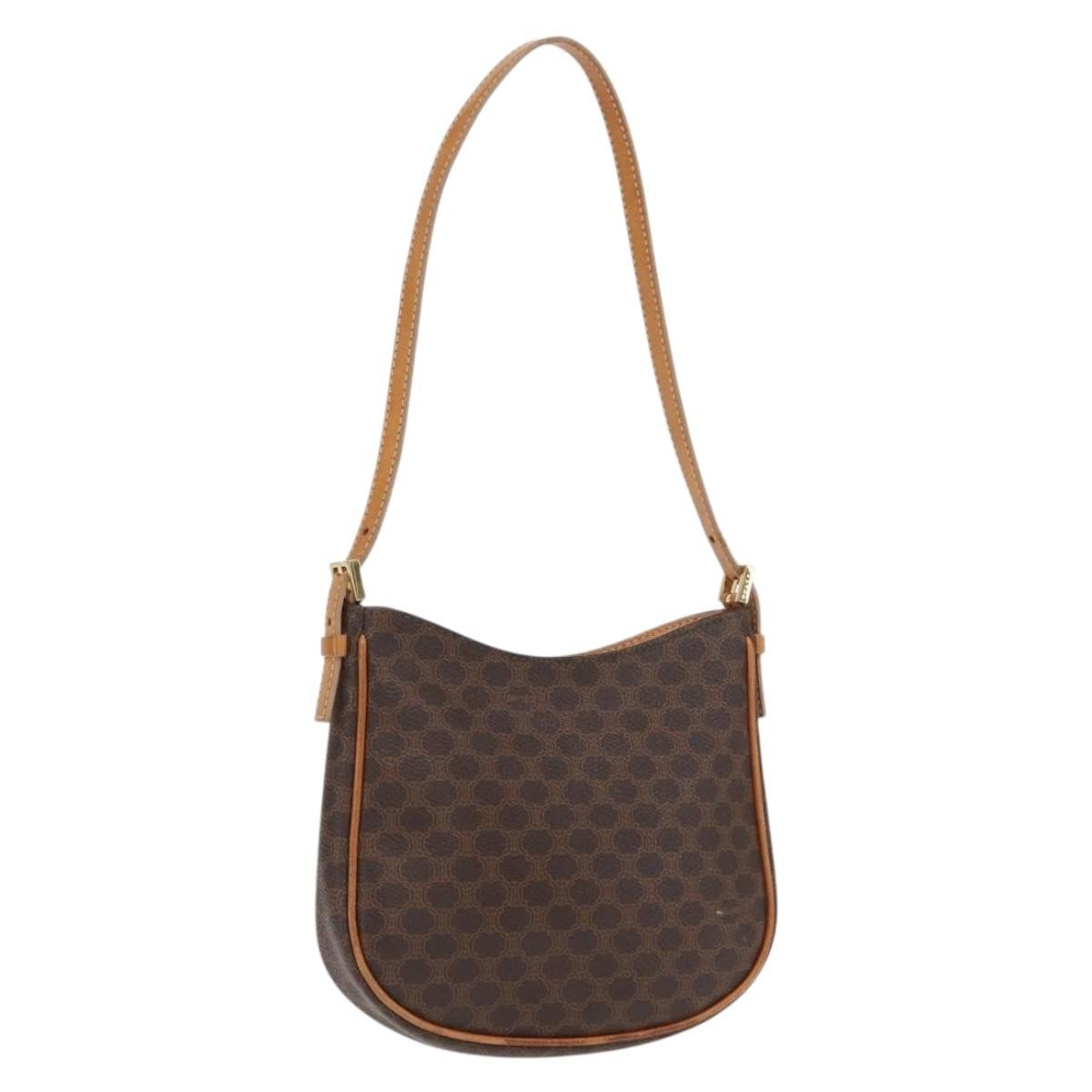 Celine Vintage Macadam Shoulder Bag - Brandsamsara