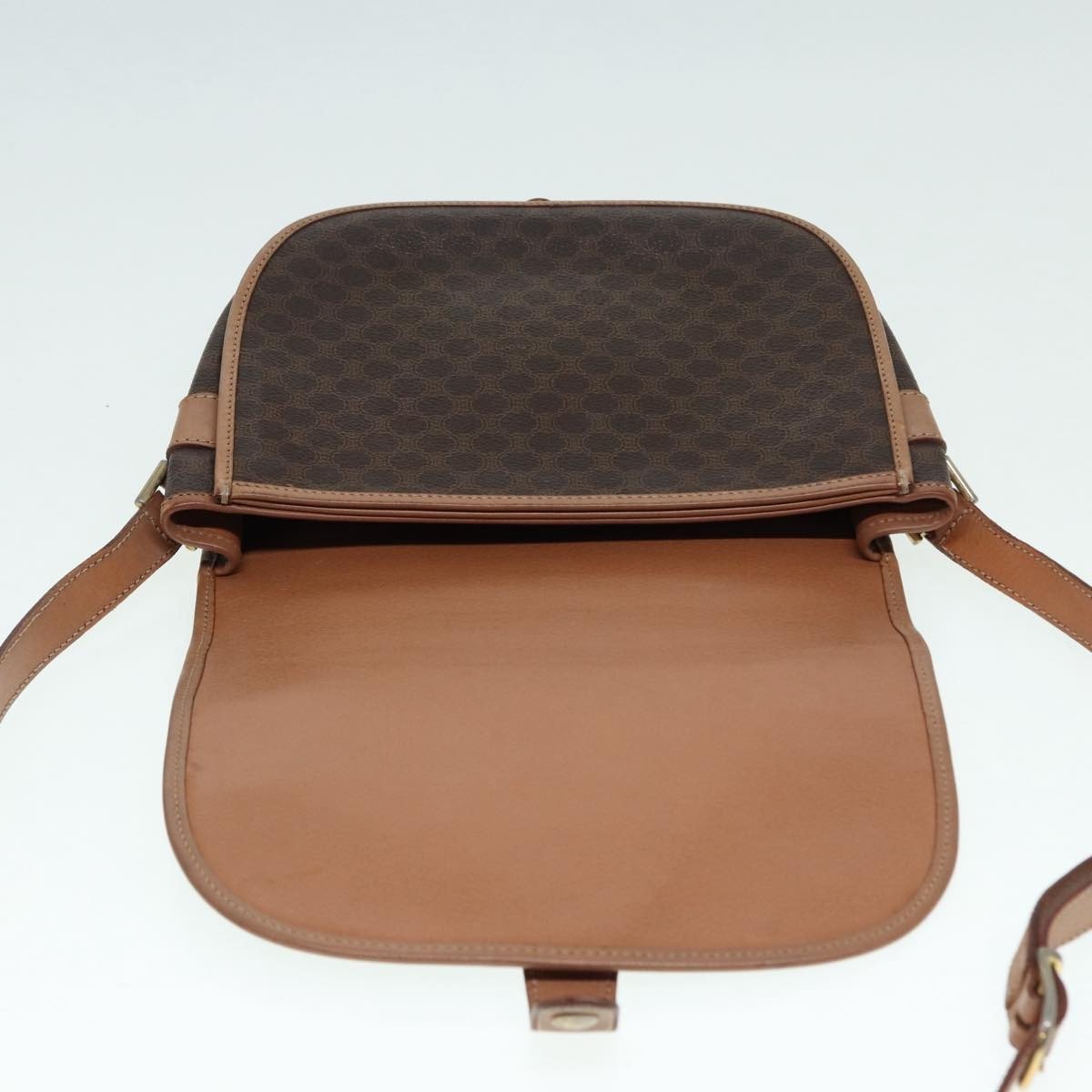 Celine Vintage Saddle Flap Shoulder Bag - Brandsamsara