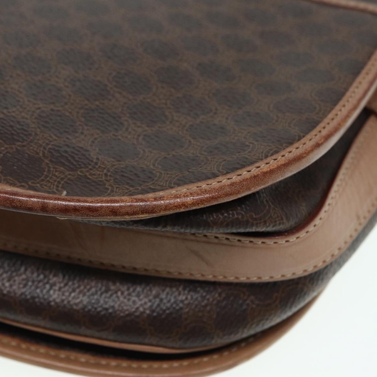 Celine Vintage Saddle Flap Shoulder Bag - Brandsamsara