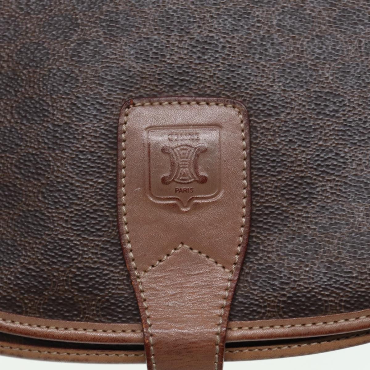 Celine Vintage Saddle Flap Shoulder Bag - Brandsamsara
