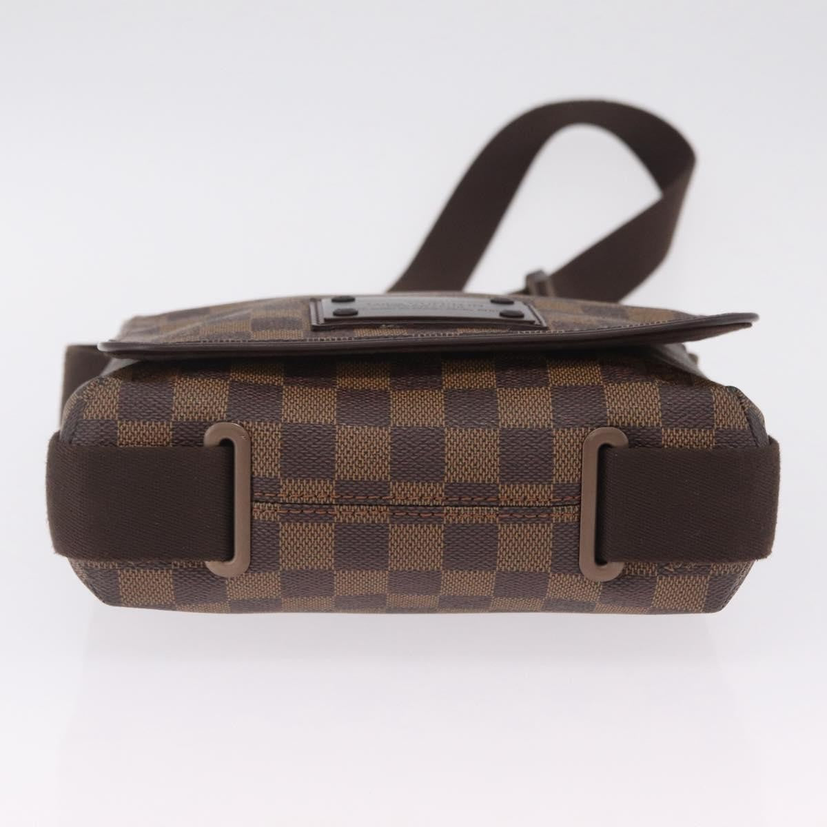 Louis Vuitton Brooklyn Damier, Brown, Canvas, Shoulder Bag