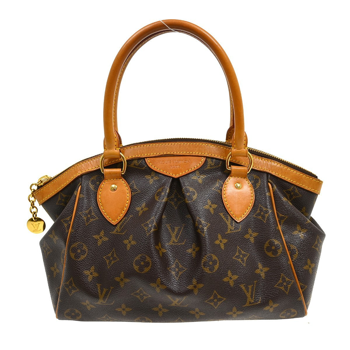 Louis Vuitton Tivoli Monogram, Brown, Canvas, Handbag