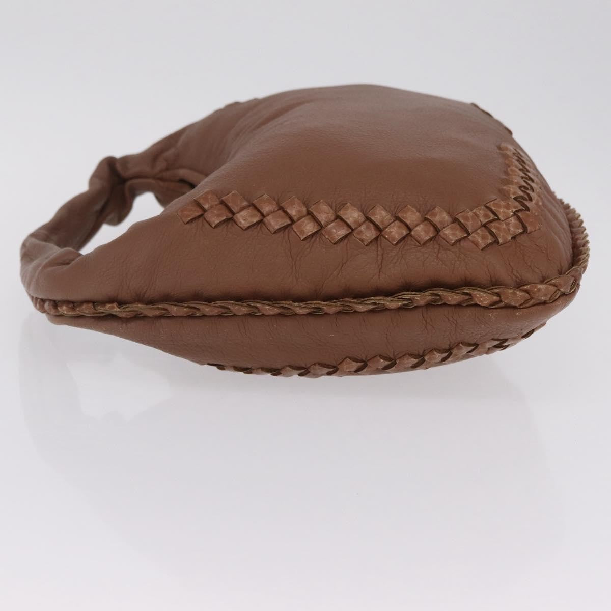 Bottega Veneta Veneta Hobo Intrecciato Nappa, Brown, Leather, Shoulder Bag