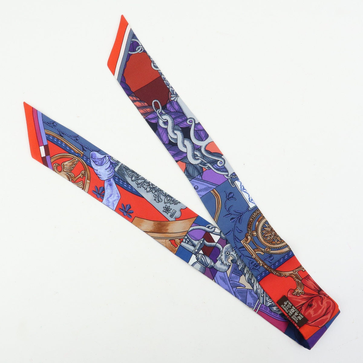Hermes TWILLY SCARF Silk, Multicolour, Silk, Scarf