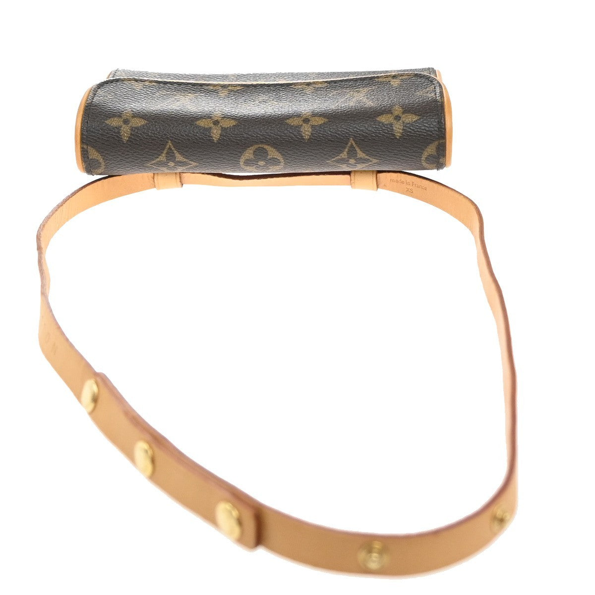Louis Vuitton Florentine Waist Monogram Canvas, Brown, Canvas, Clutch