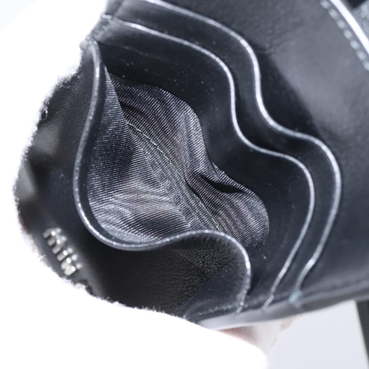 Miu Miu Shoulder Leather, Black, Leather, Shoulder Bag