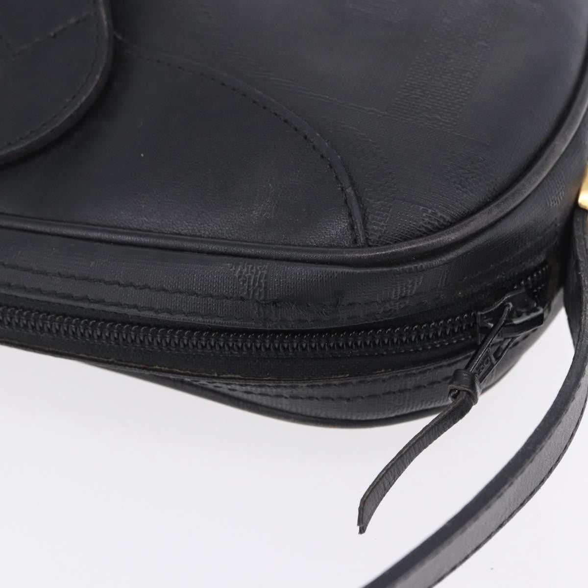 Christian Dior Vintage Trotter Canvas, Black, Canvas, Shoulder Bag