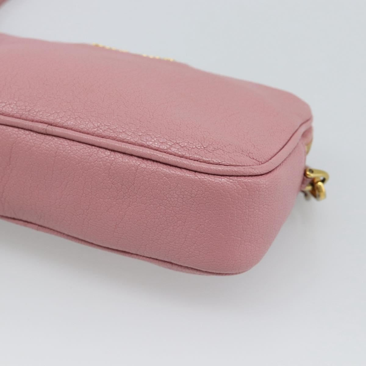 Miu Miu Vintage Leather, Pink, Leather, Handbag