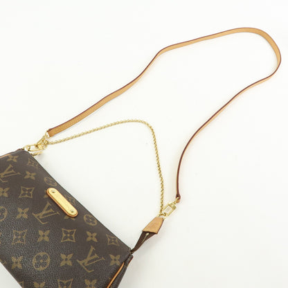 Louis Vuitton Eva Monogram Canvas, Brown, Canvas, Handbag