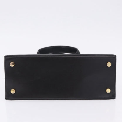 Salvatore Ferragamo Convertible Vara Bow Tote Leather, Black, Leather, Handbag