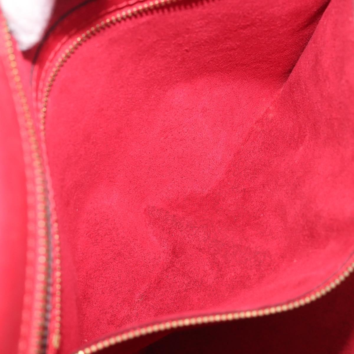 Louis Vuitton Saint Jacques Epi Leather, Red, Leather, Handbag