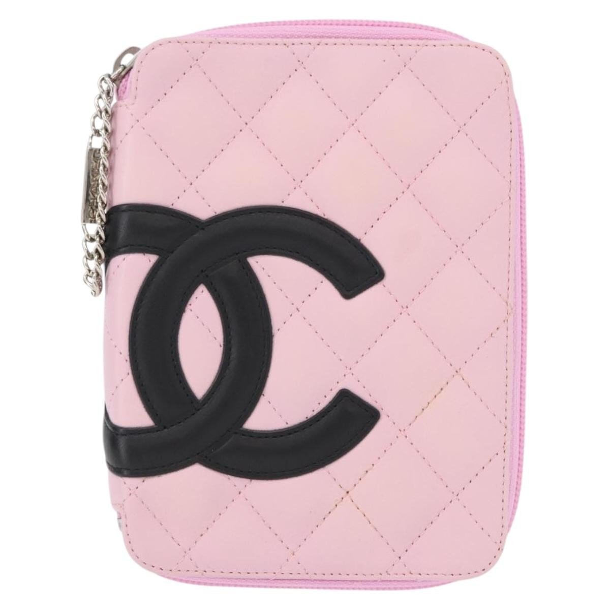 Chanel Cambon Zip Around Cosmetic Case - Brandsamsara