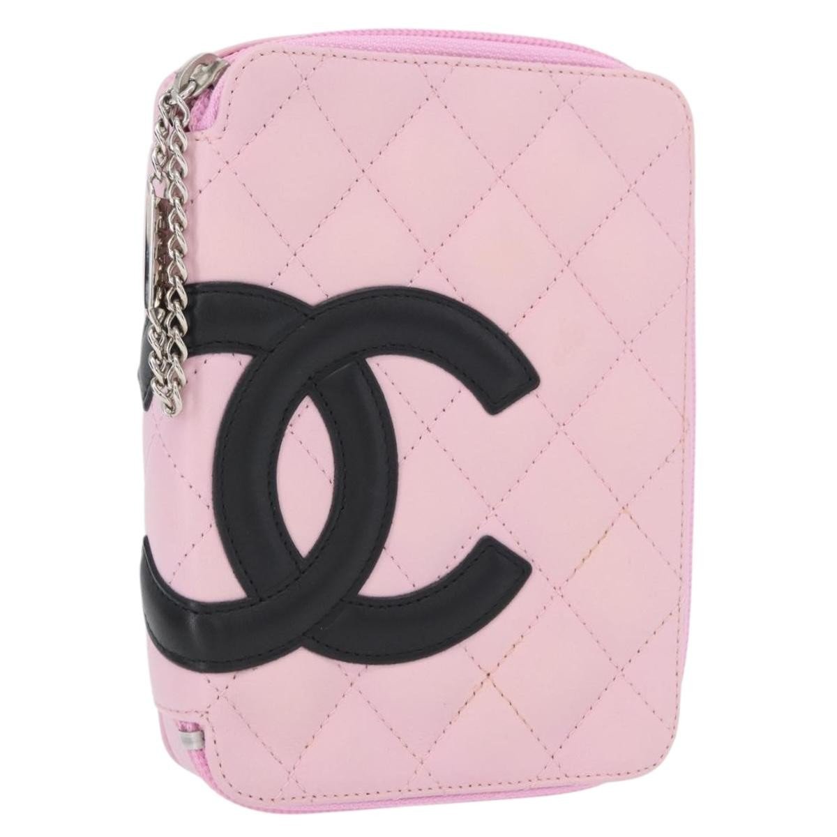 Chanel Cambon Zip Around Cosmetic Case - Brandsamsara