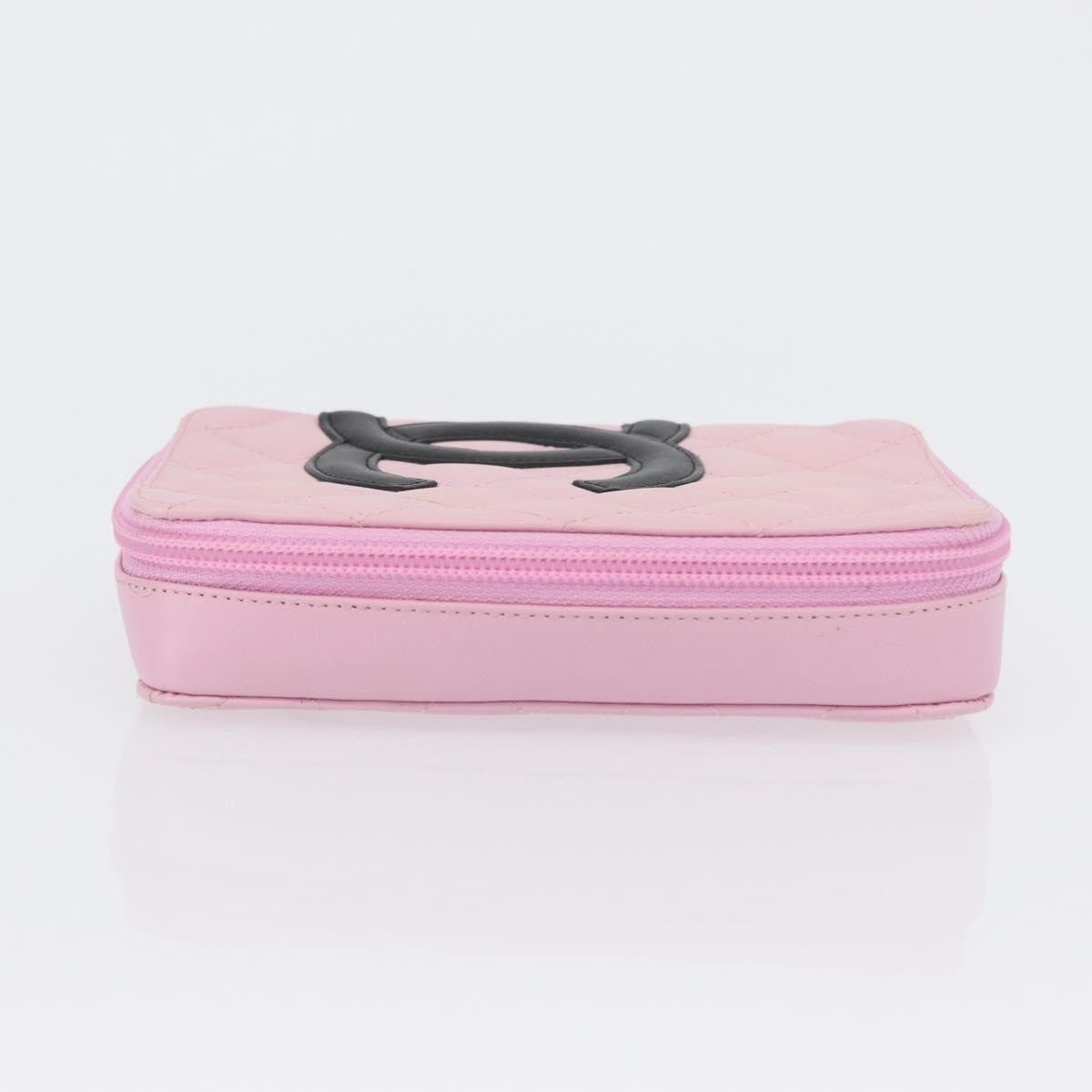 Chanel Cambon Zip Around Cosmetic Case - Brandsamsara
