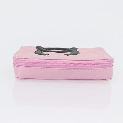 Chanel Cambon Zip Around Cosmetic Case - Brandsamsara