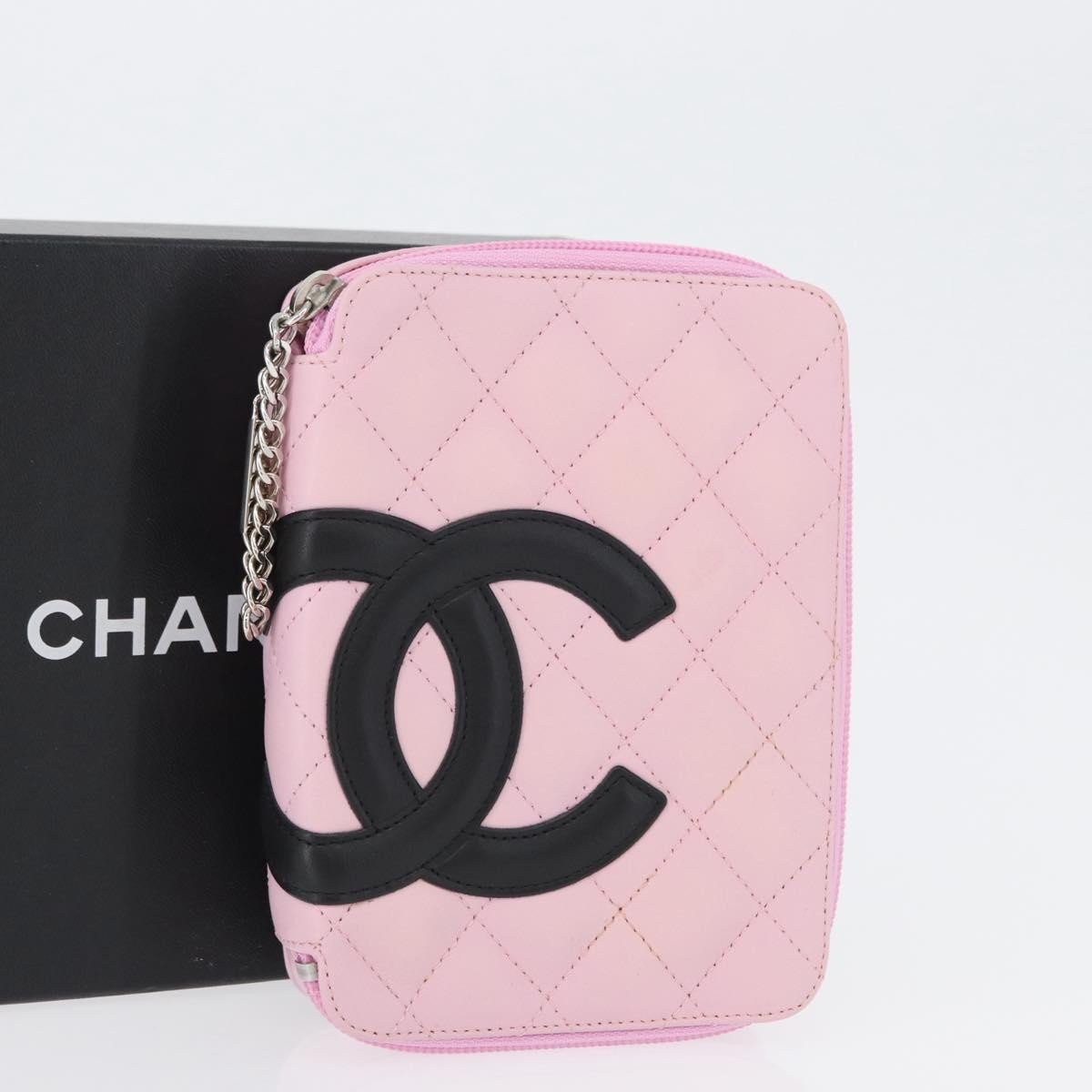 Chanel Cambon Zip Around Cosmetic Case - Brandsamsara