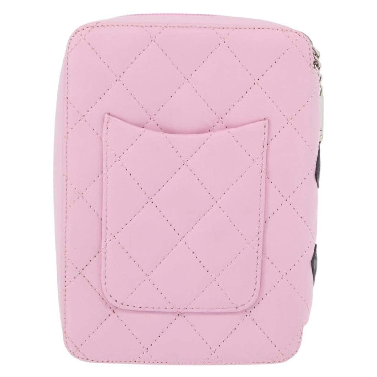 Chanel Cambon Zip Around Cosmetic Case - Brandsamsara