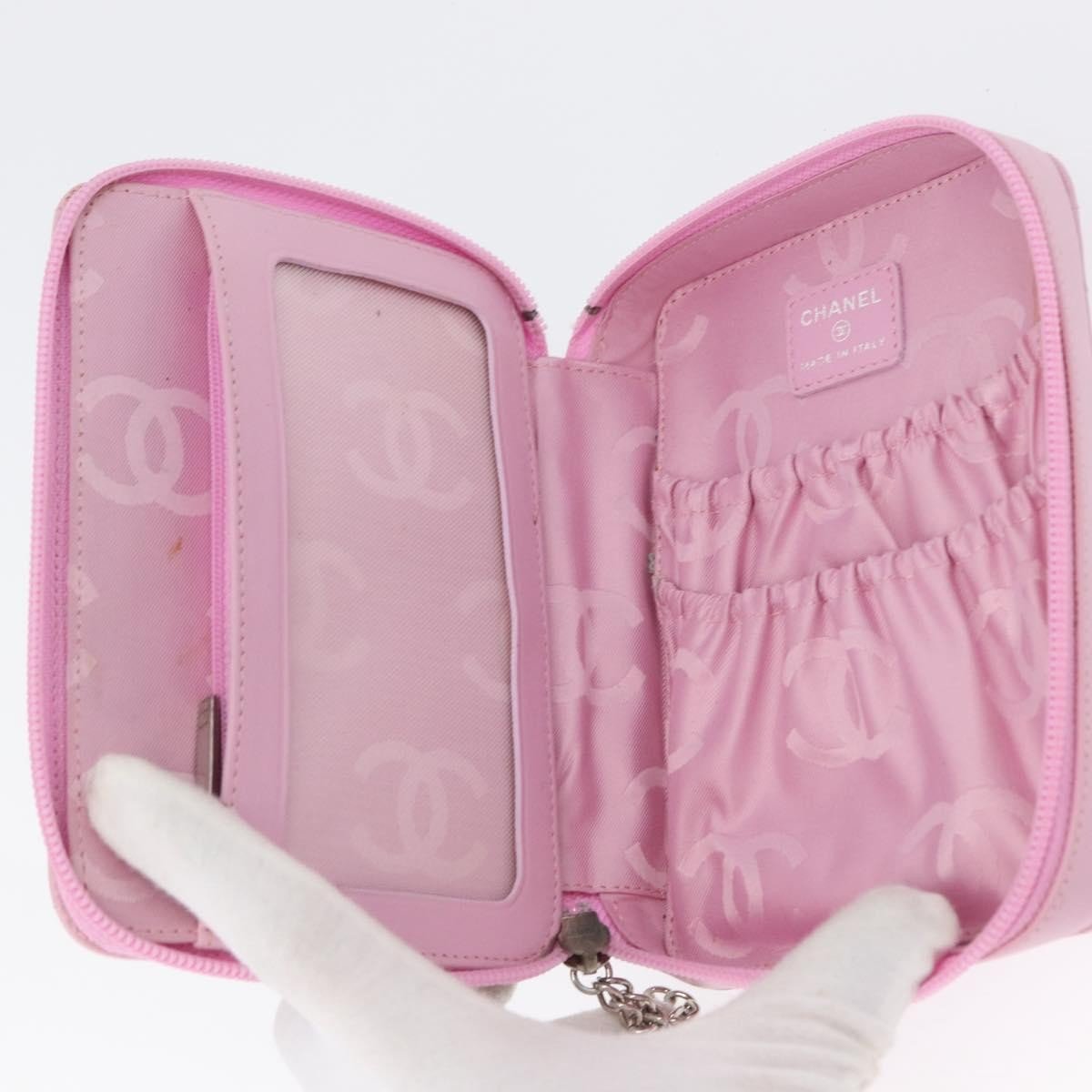 Chanel Cambon Zip Around Cosmetic Case - Brandsamsara