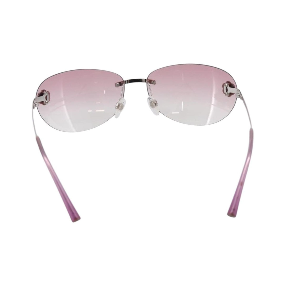 Chanel Camélia Metal, Pink, Metal, Sunglasses