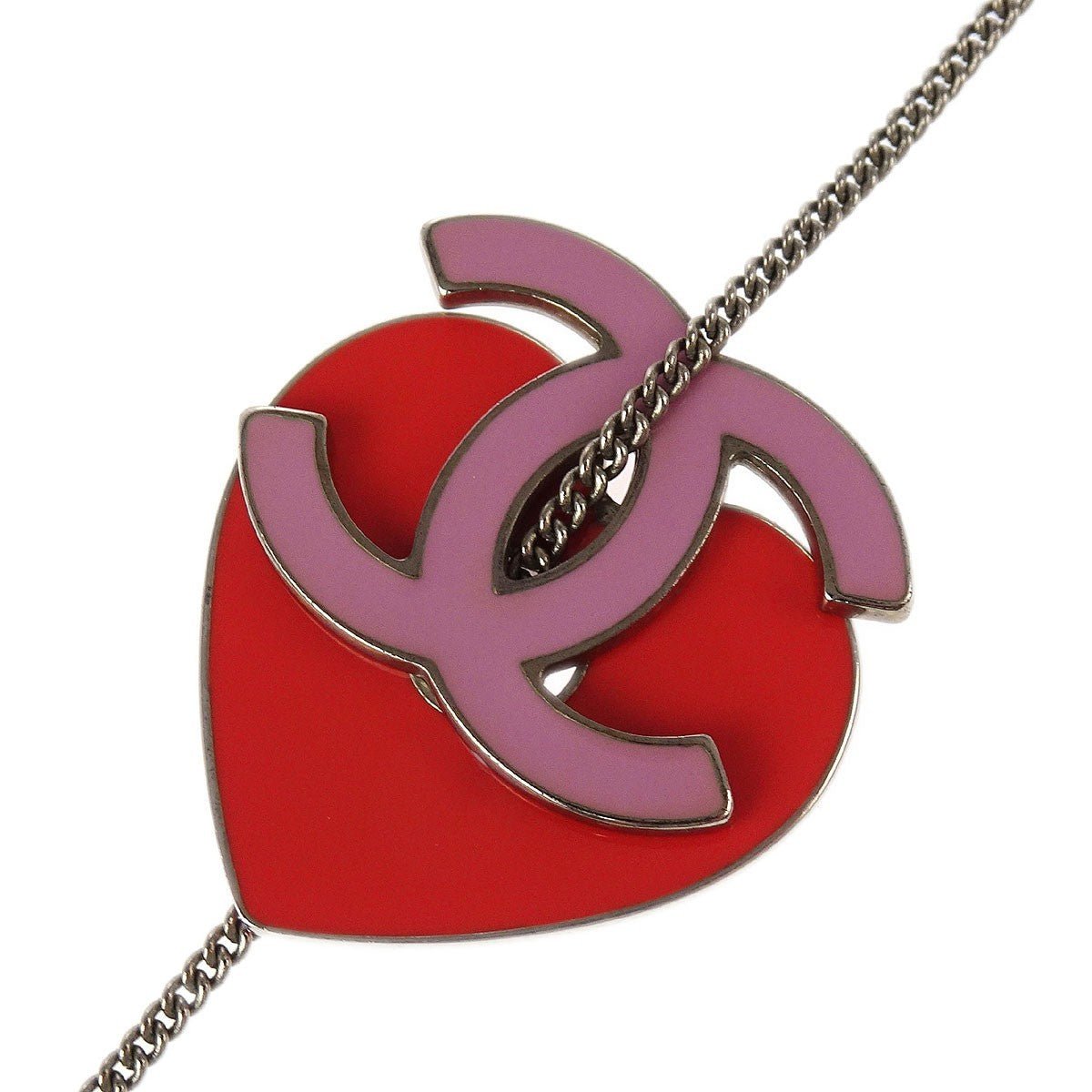 Chanel CC Heart Pendant - Brandsamsara