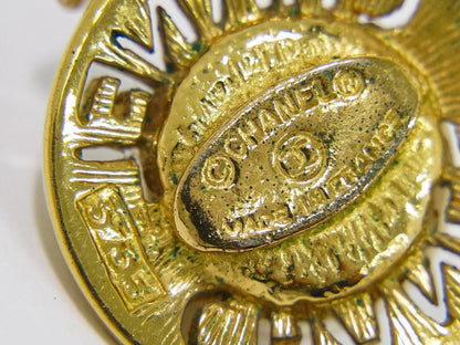 Chanel CC Logo Chain Pendant Necklace Imitation Pearl - Brandsamsara