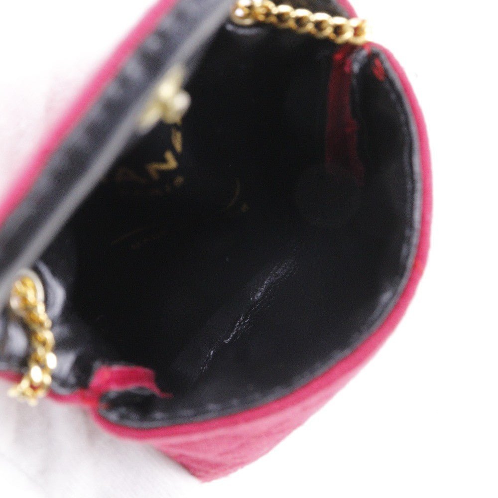 Chanel CC Logo Micro Matelasse Shoulder Bag Pouch - Brandsamsara