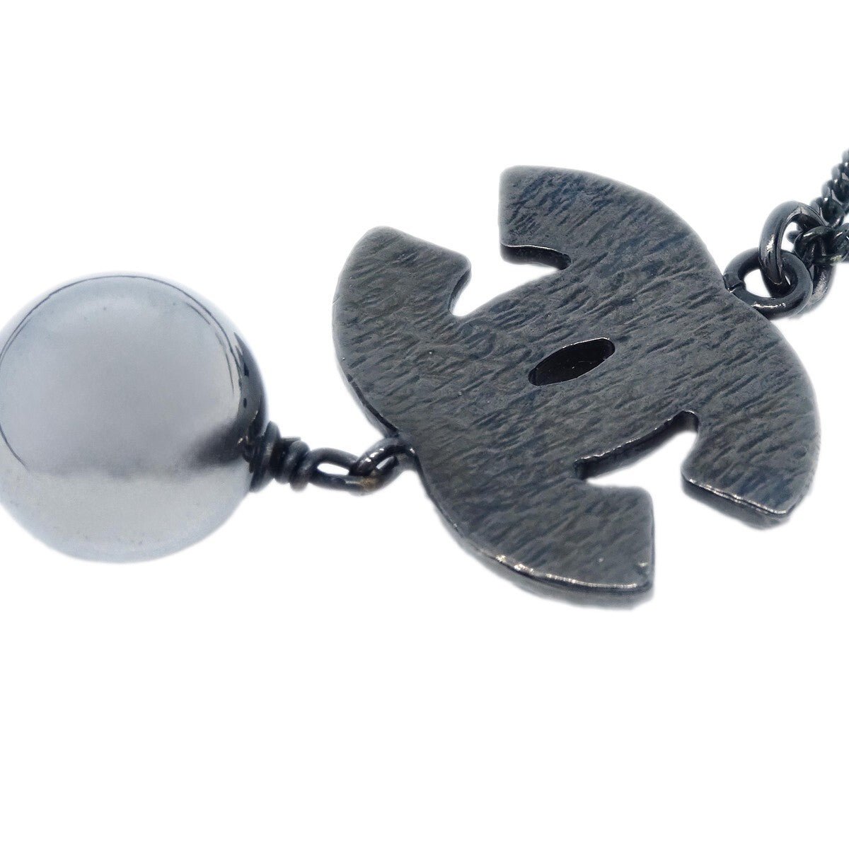 Chanel CC Pearl Drop Necklace - Brandsamsara