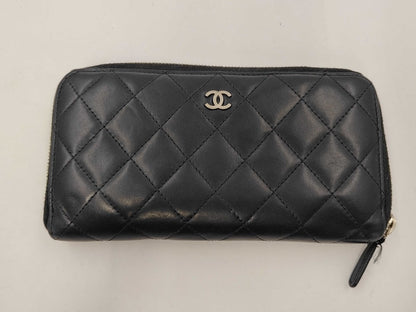 Chanel Coco Boy Zip Around Wallet - Brandsamsara
