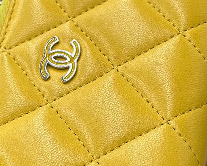 Chanel Double Stitch CC Coin Purse - Brandsamsara