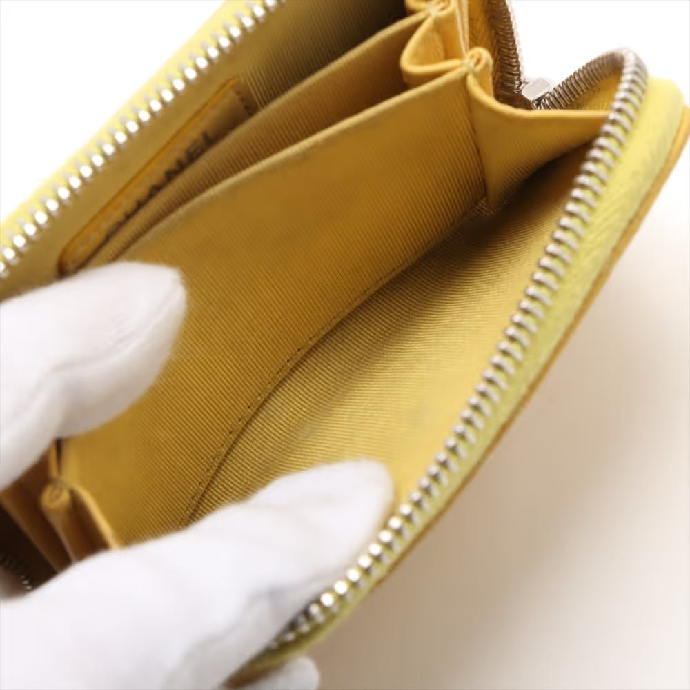 Chanel Double Stitch CC Coin Purse - Brandsamsara