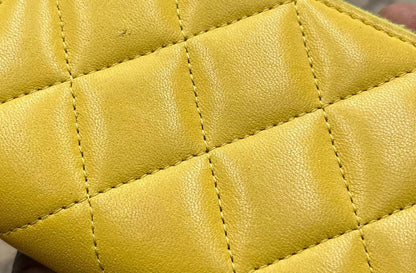 Chanel Double Stitch CC Coin Purse - Brandsamsara