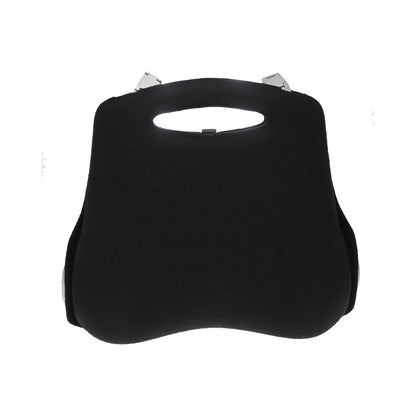 Chanel Millennium 2005 Jersey, Black, Canvas, Handbag