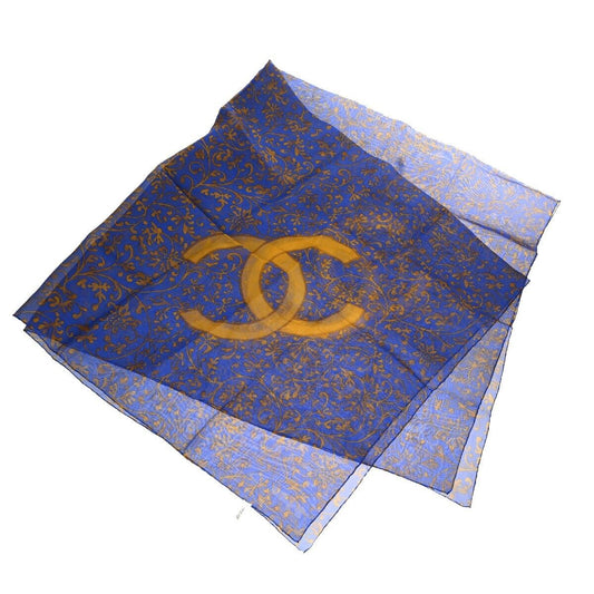 Chanel Scrunchie and Square Scarf Hair Tie Set - Brandsamsara