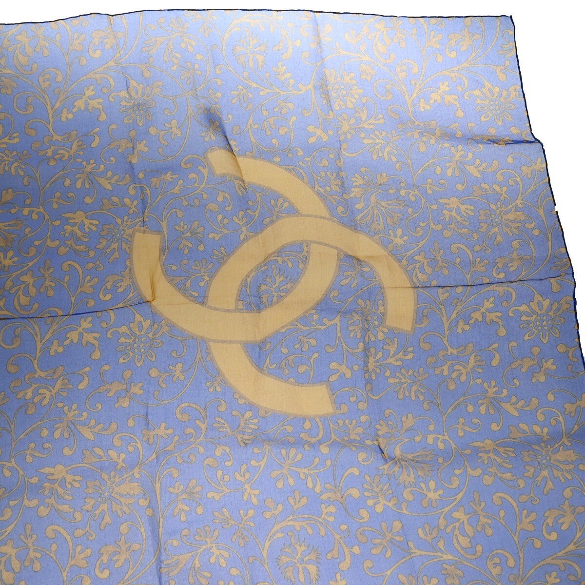 Chanel Scrunchie and Square Scarf Hair Tie Set - Brandsamsara