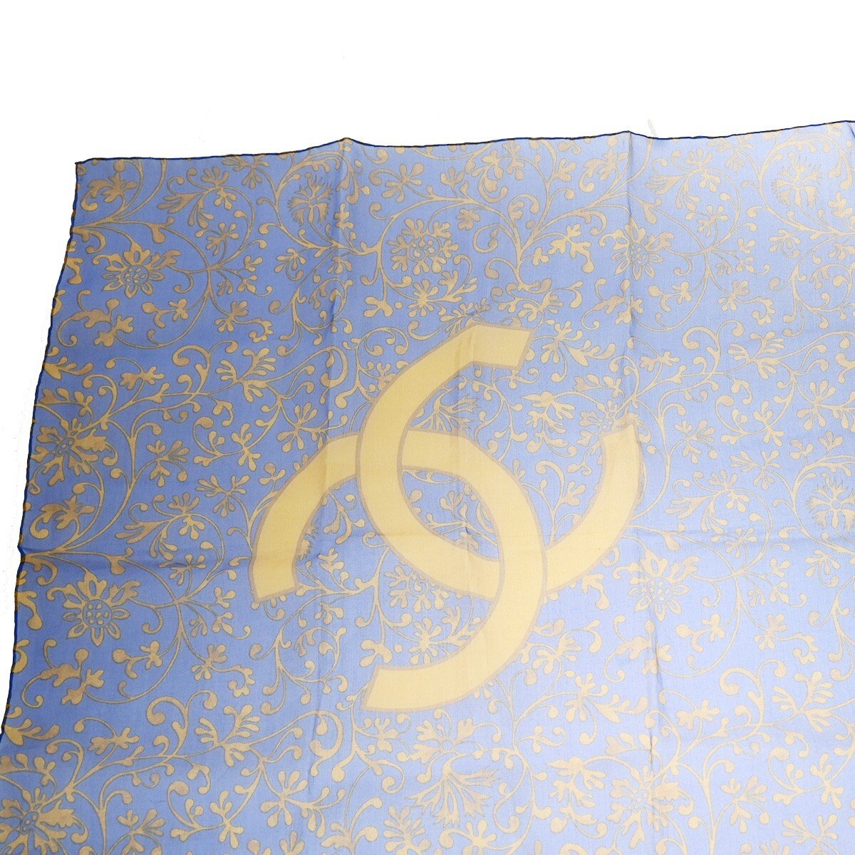 Chanel Scrunchie and Square Scarf Hair Tie Set - Brandsamsara