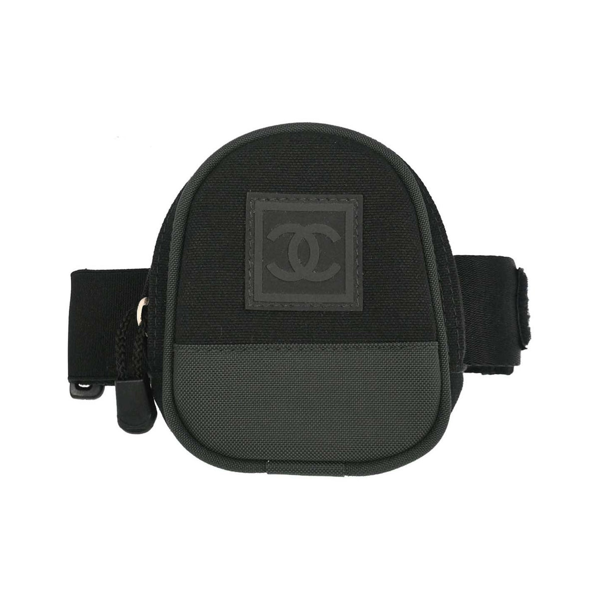 Chanel Sport Line Nylon, Black, Nylon, Crossbody Bag