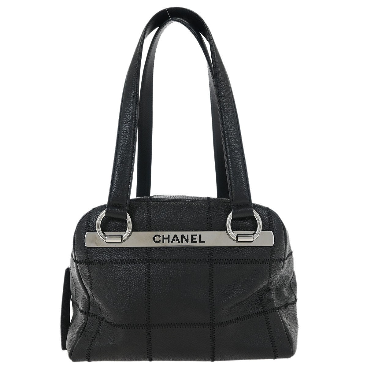 Chanel Square Stitch Bowler Bag - Brandsamsara