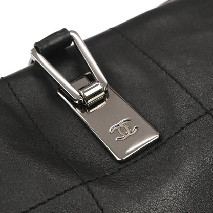 Chanel Square Stitch CC Boston Bag - Brandsamsara