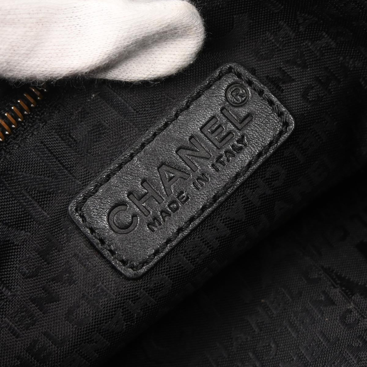 Chanel Square Stitch CC Boston Bag - Brandsamsara