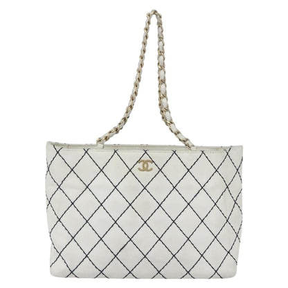 Chanel Surpique Chain Tote - Brandsamsara