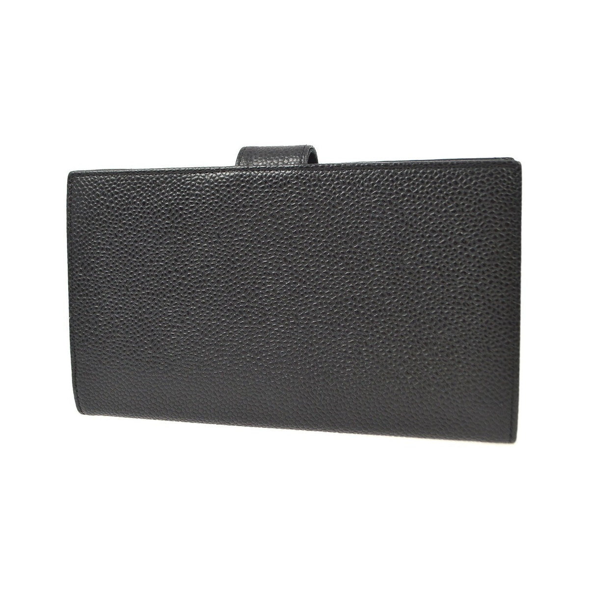 Chanel Timeless CC French Caviar, Black, Leather, Wallet