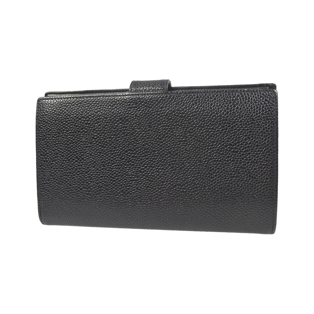 Chanel Timeless CC French Caviar, Black, Leather, Wallet