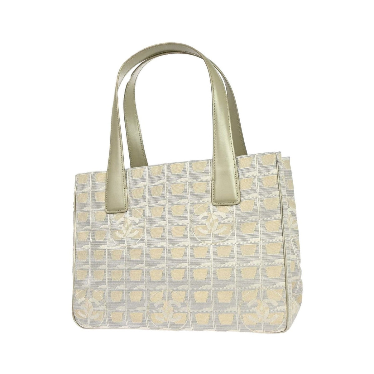 Chanel Travel Line Nylon, Gold, Nylon, Tote Bag