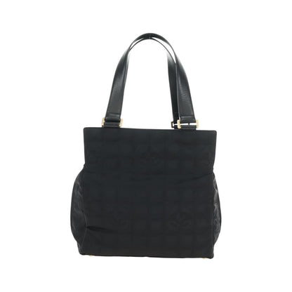 Chanel Travel Line Nylon, Black, Nylon, Tote Bag