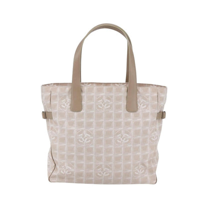 Chanel Travel Line Tote Nylon, Pink, Canvas, Tote bag