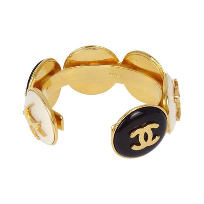 Chanel Vintage Bangle Gold-plated, Gold, Gold Plated, Bracelet