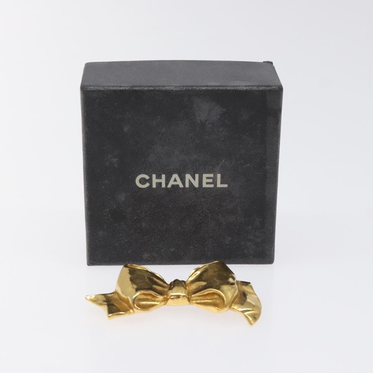 Chanel Vintage CC Bow Brooch - Brandsamsara